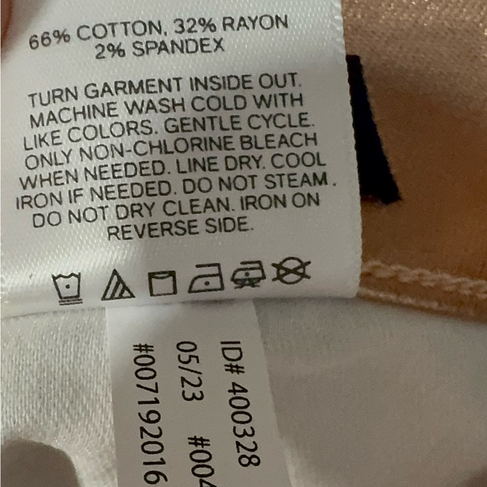 Express High Rise Metallic Rose Gold Jeans - Picture 7 of 9